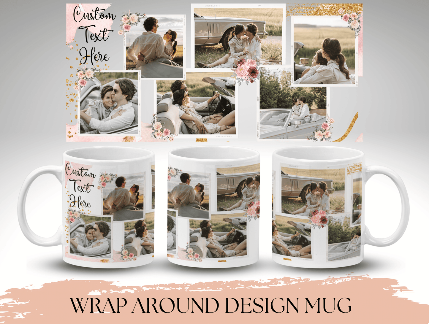 Custom Photo Collage Mug, Personalized Photo Collage Mug For Men And Women Birthday Gift, Mug Collage, Collage Coffee Mug For Anniversary