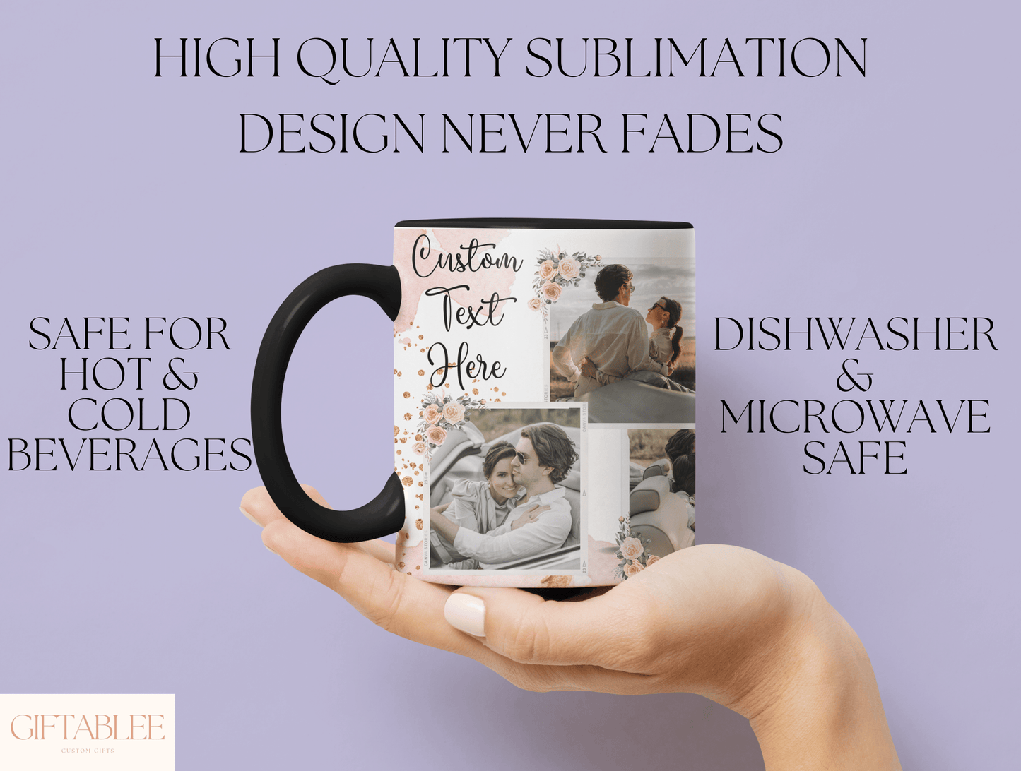 Custom Photo Collage Mug, Personalized Photo Collage Mug For Men And Women Birthday Gift, Mug Collage, Collage Coffee Mug For Anniversary