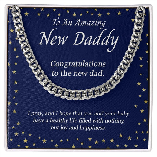 New Dad Gift Necklace For Soon To Be Dad Baby Shower Gift